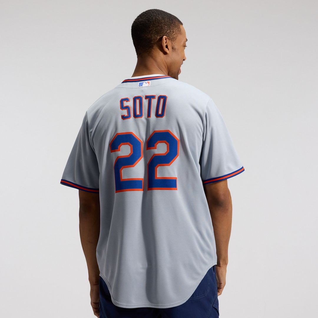 Juan Soto New York Mets Nike Road Replica Jersey - Gray
