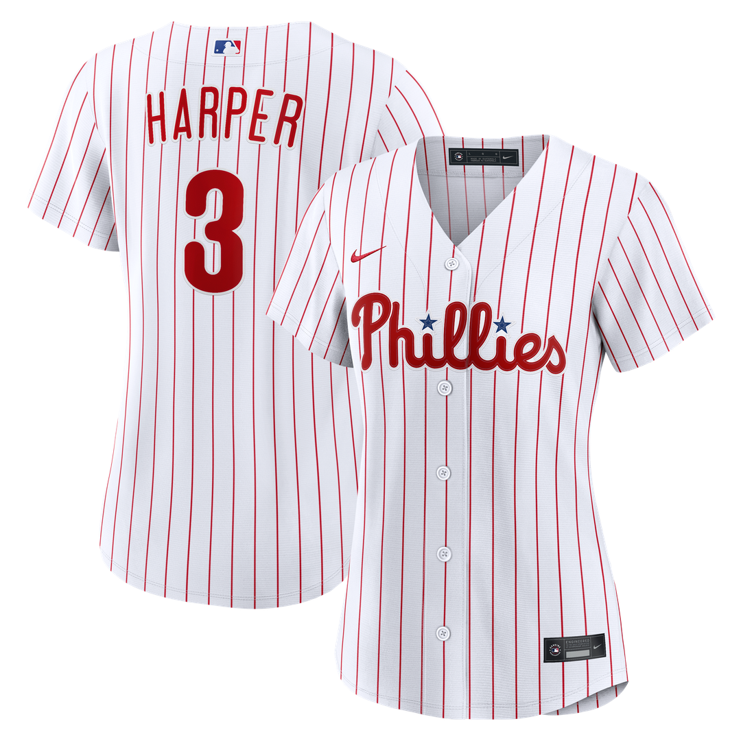 Bryce Harper Philadelphia Phillies Nike Women's Alternate Replica Jersey - Cream
