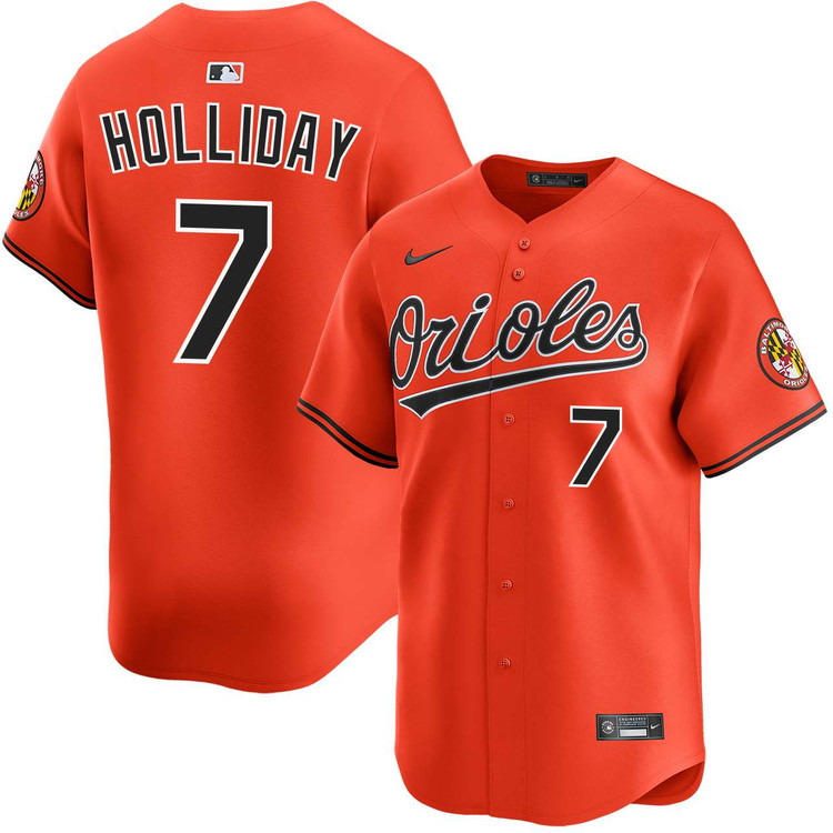 Men's #7 Jackson Holliday Baltimore Orioles  Baseball Jersey