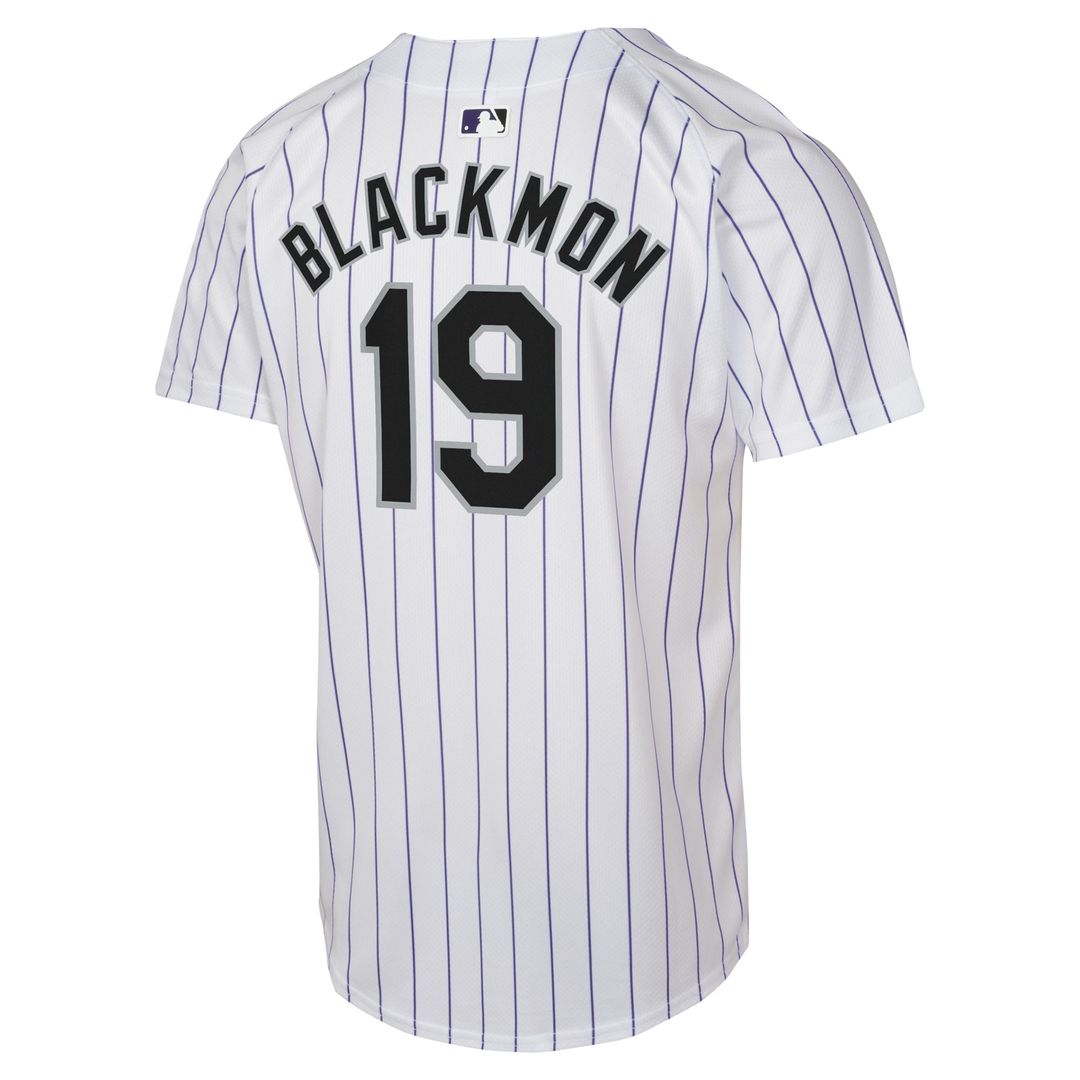 Charlie Blackmon Colorado Rockies Nike Youth Home Game Player Jersey - White