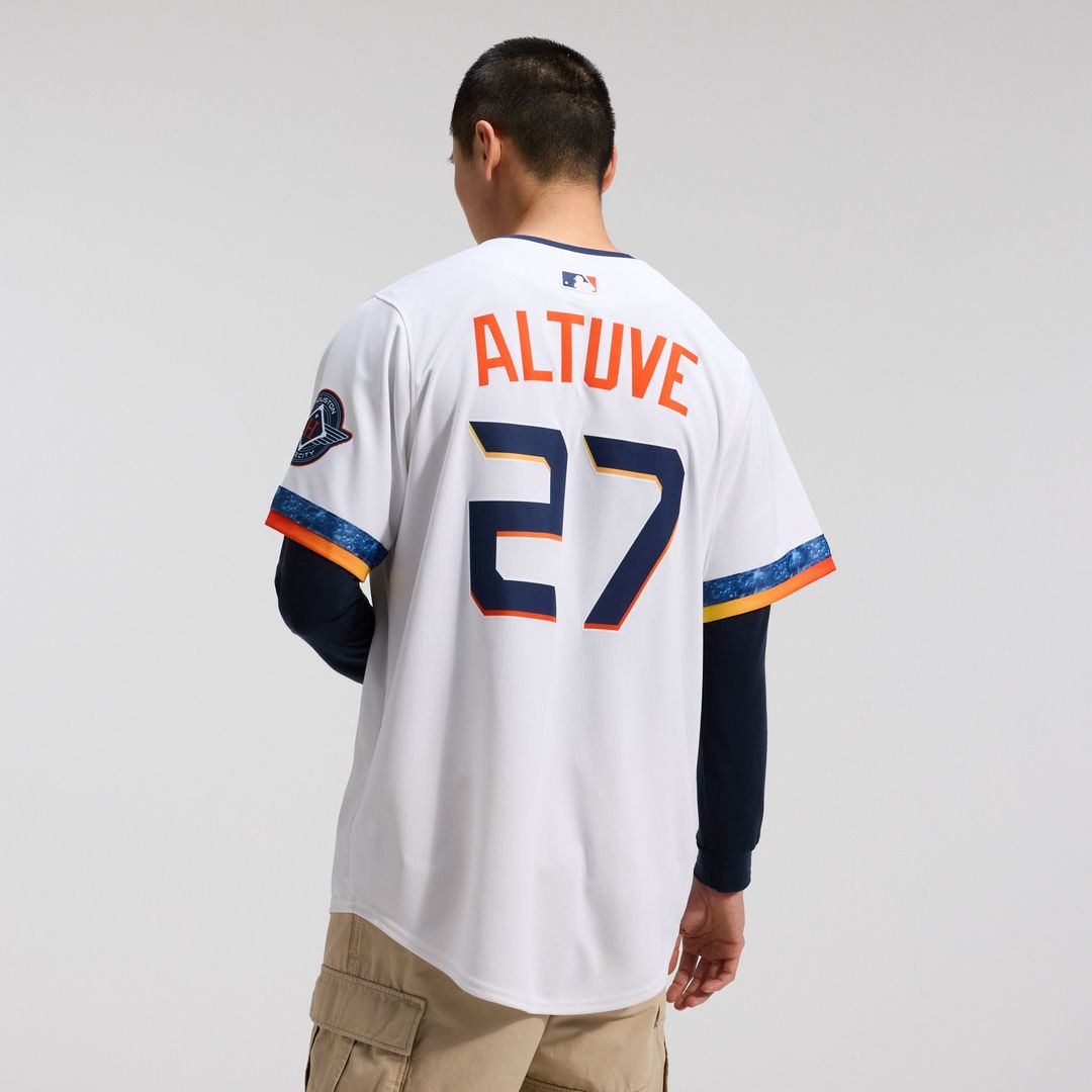 Jose Altuve Houston Astros Nike 2025 City Connect Limited Player Jersey - White