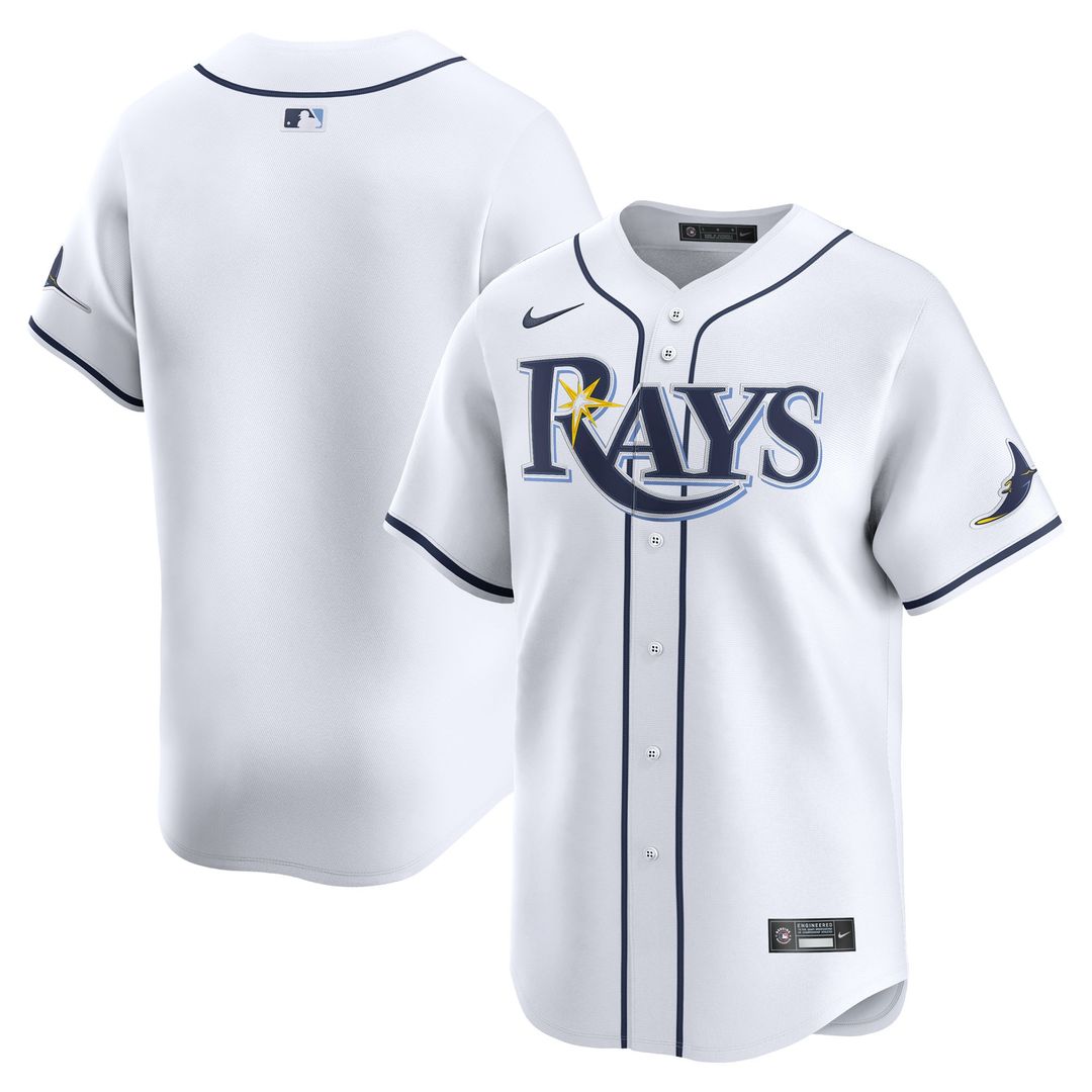 Tampa Bay Rays Nike Home Limited Jersey - White