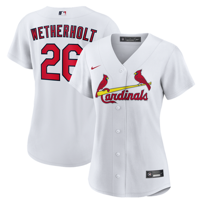 JJ Wetherholt St. Louis Cardinals Nike Women's Home Replica Jersey - White