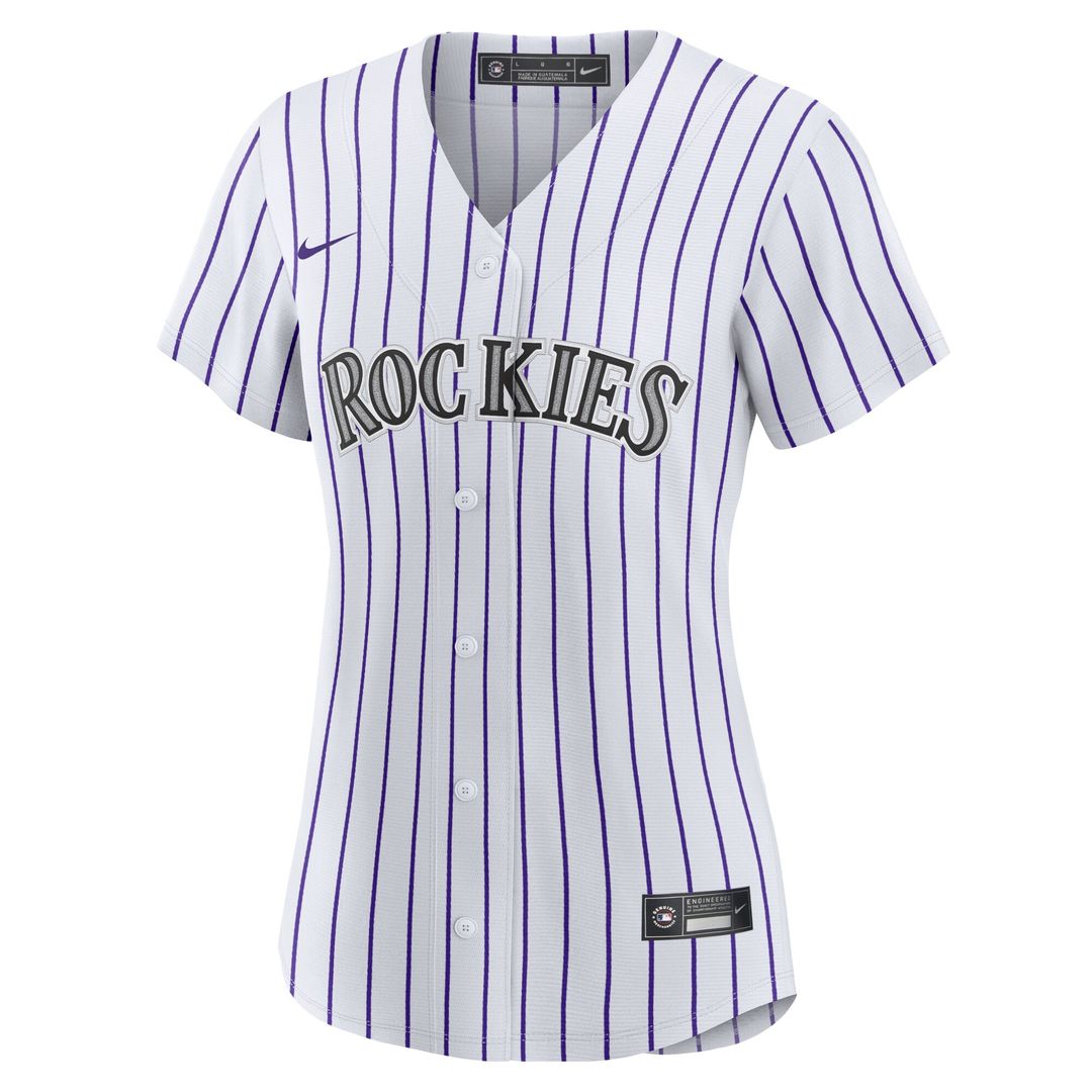 Tyler Freeman Colorado Rockies Nike Women's Home Replica Jersey - White