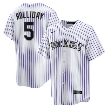 Matt Holliday Colorado Rockies Nike Home Retired Player Replica Jersey - White
