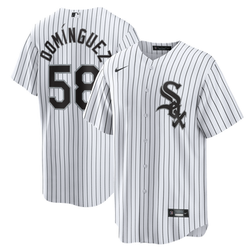 Seranthony Domínguez Chicago White Sox Nike Home Replica Jersey - White
