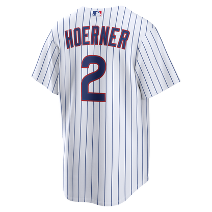 Nico Hoerner Chicago Cubs Nike Home Replica Jersey - White