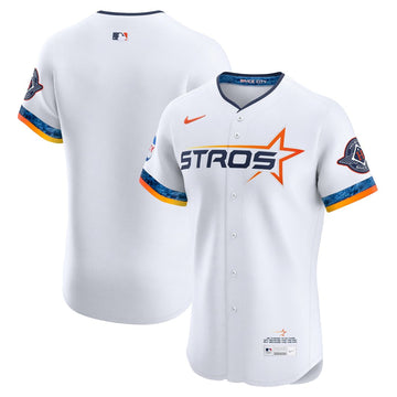 Houston Astros Nike 2025 City Connect Elite Jersey - White