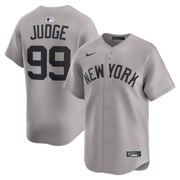 Aaron Judge New York Yankees Nike Road Limited Player Jersey - Gray