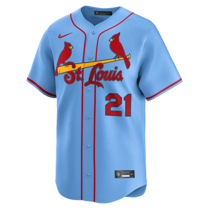 Lars Nootbaar St. Louis Cardinals Nike Home Limited Player Jersey - White