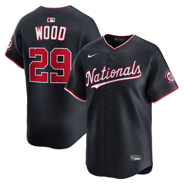James Wood Washington Nationals Nike Alternate Limited Player Jersey - Navy