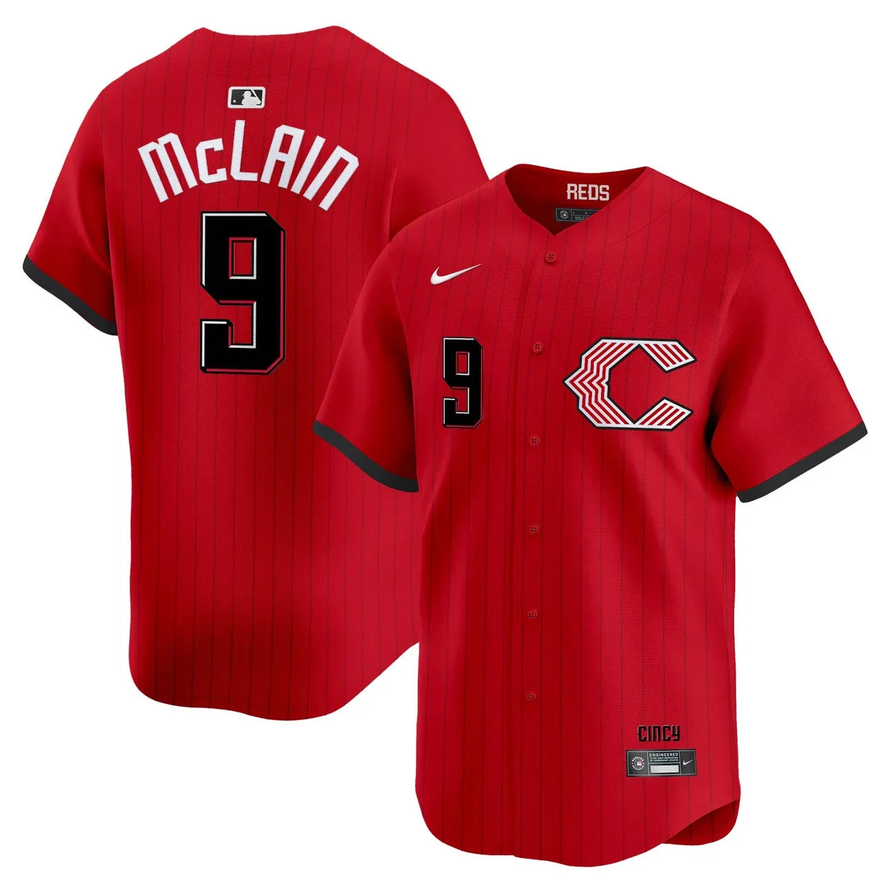 Cincinnati Reds 2026 City Connect Vapor Premier Limited Jersey - All Stitched