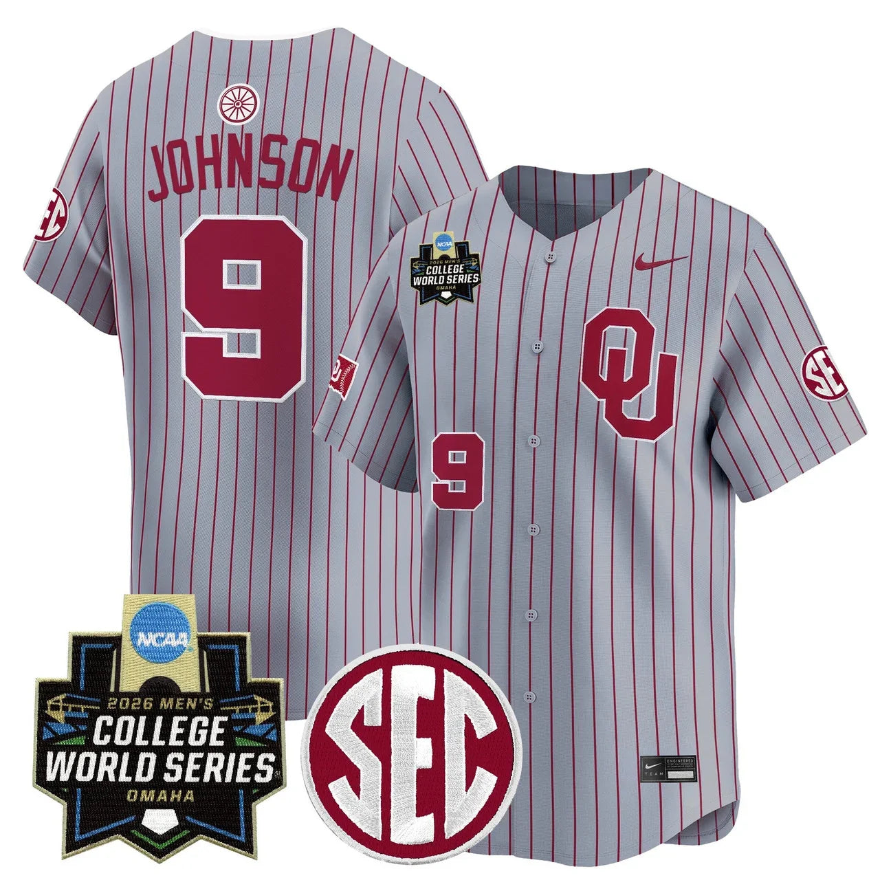 Men's Oklahoma Sooners 2026 World Series Vapor Premier Limited Jersey - All Stitched