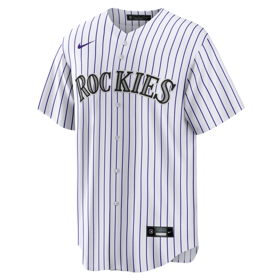 Colorado Rockies Nike Home Big & Tall Replica Jersey - White