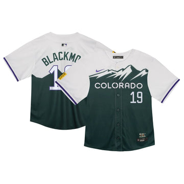 Charlie Blackmon Colorado Rockies Nike Toddler City Connect Limited Player Jersey - Green
