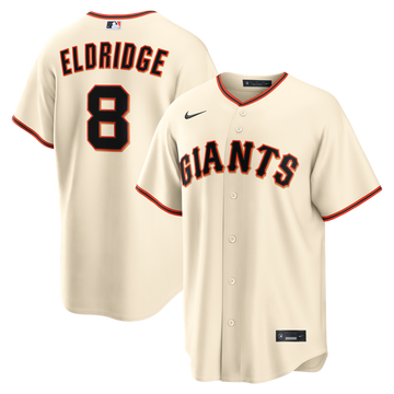 Bryce Eldridge San Francisco Giants Nike Home Replica Jersey - Cream