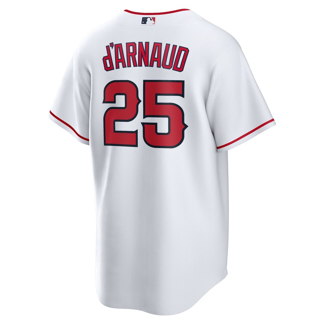 Travis d'Arnaud Los Angeles Angels Nike Home Replica Jersey - White
