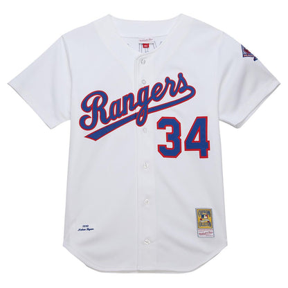 Nolan Ryan Texas Rangers Mitchell & Ness 1993 Cooperstown Collection Authentic Jersey - White