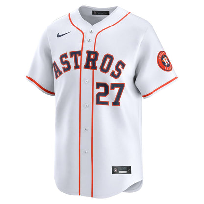 Jose Altuve Houston Astros Nike Home Limited Player Jersey - White