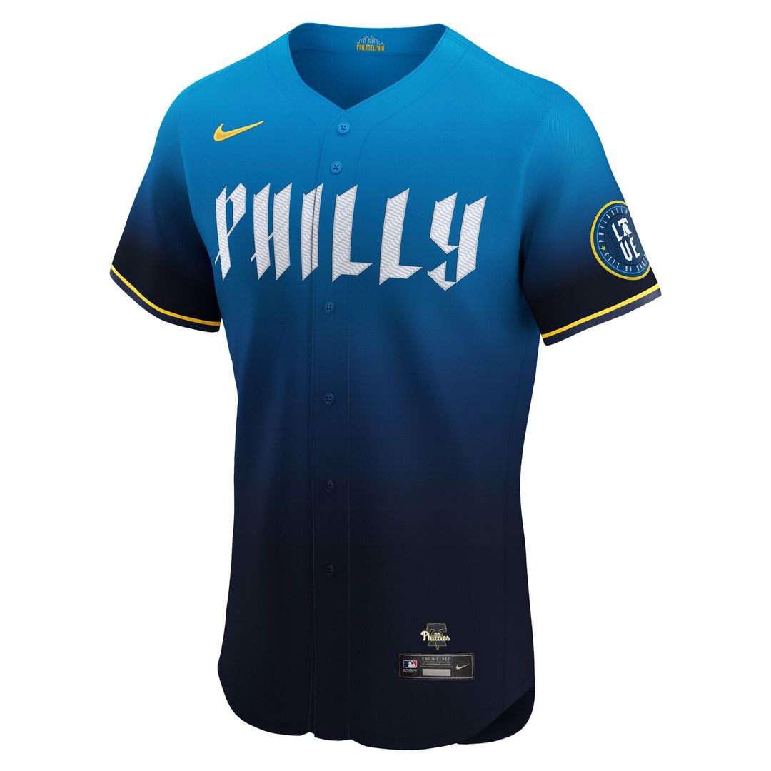 Trea Turner Philadelphia Phillies Nike City Connect Elite Jersey - Navy