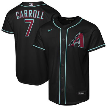 Corbin Carroll Arizona Diamondbacks Nike Youth Alternate Replica Jersey - Black