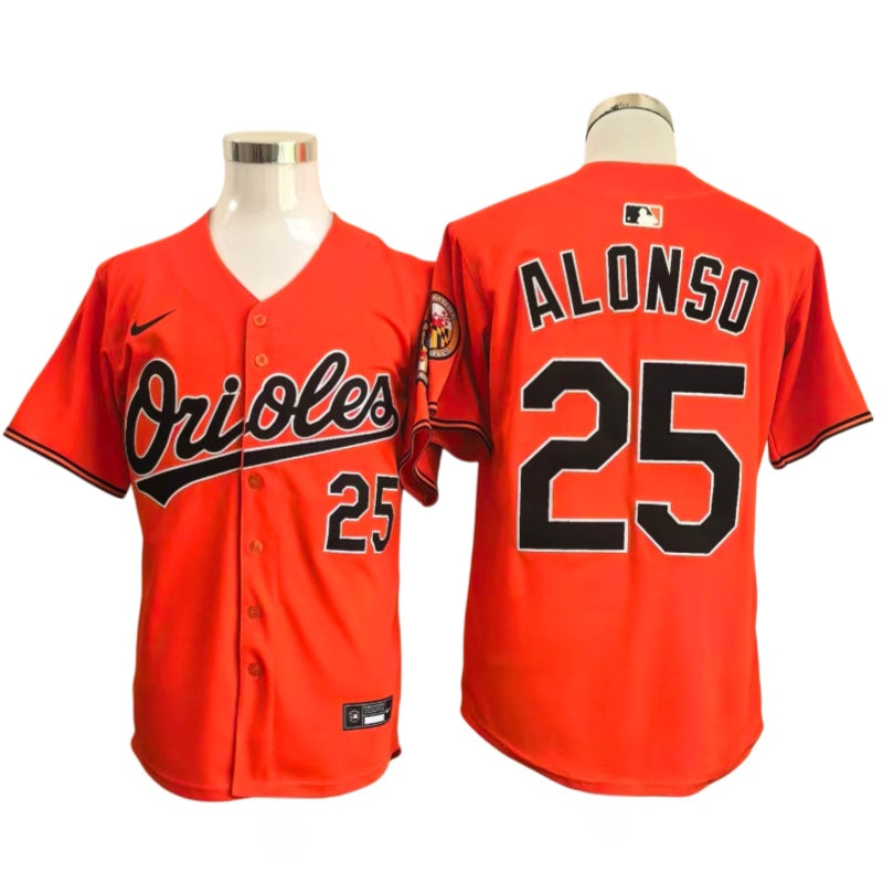 Men's #25 Pete Alonso Baltimore Orioles  Baseball Jersey