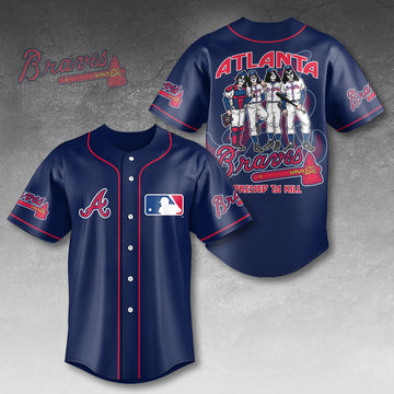 Atlanta Braves x KISS Baseball Jersey