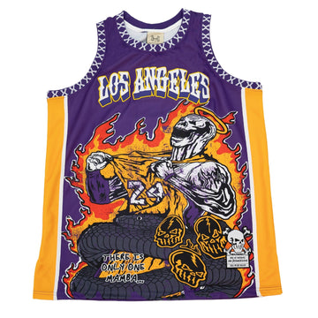 BRAND X ONLY ONE MAMBA BASKETBALL JERSEY (PURPLE)
