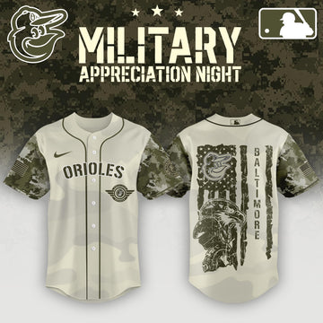 Baltimore Orioles Armed Forces Day Jersey
