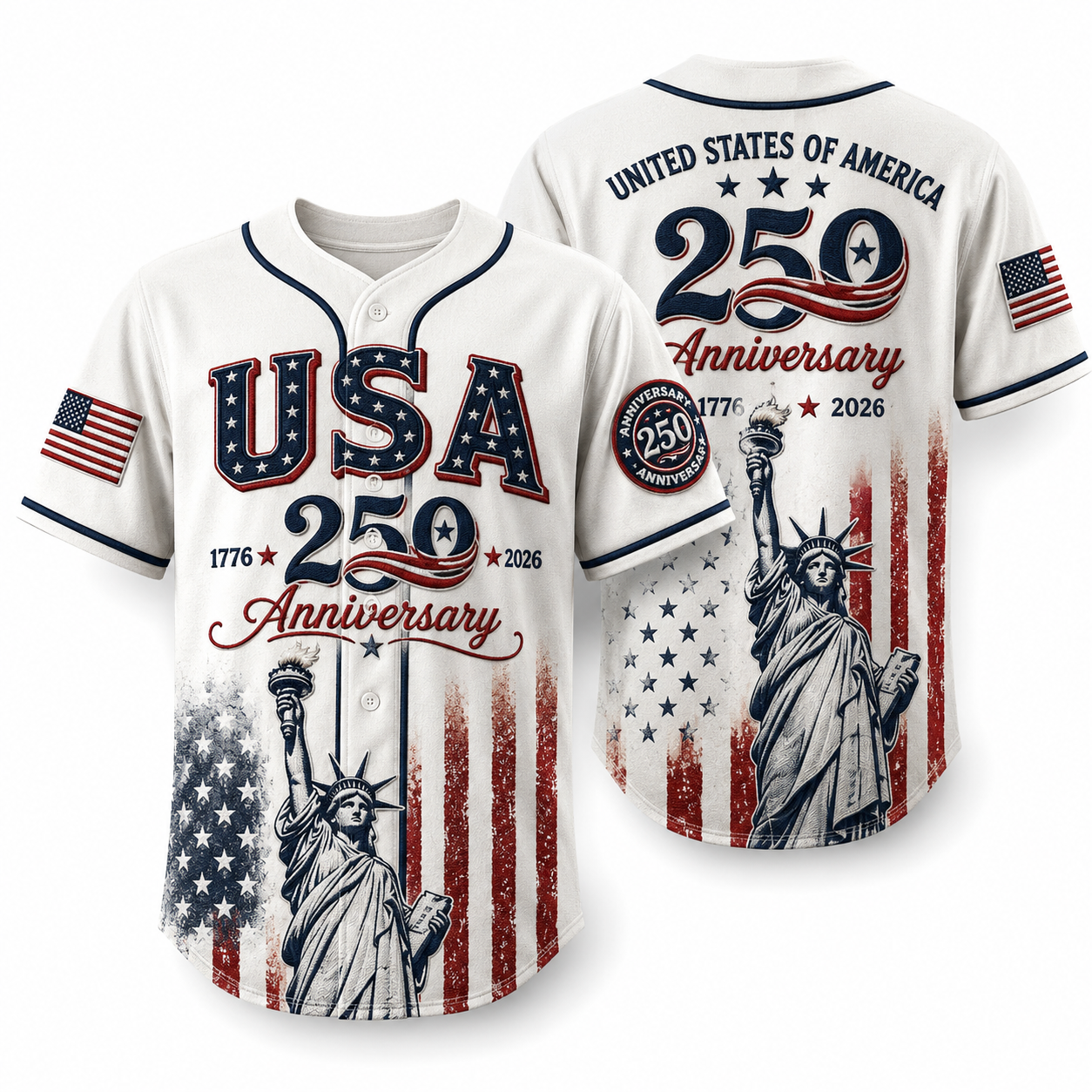 Liberty 250 Heritage Embroidered Jersey
