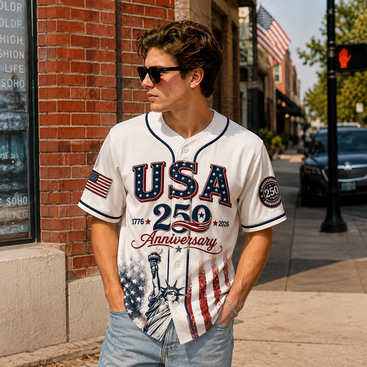 Liberty 250 Heritage Embroidered Jersey