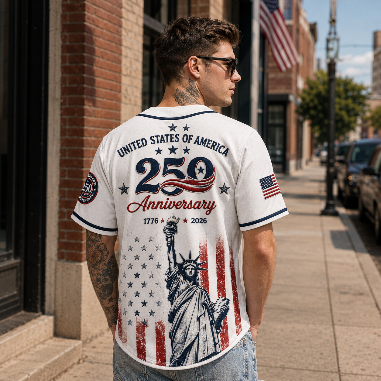 Liberty 250 Heritage Embroidered Jersey