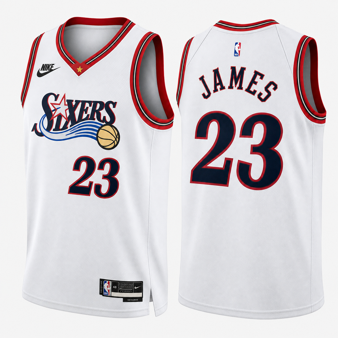 Philadelphia 76ers 2025/26 Hardwood Classics Dri-fit  Swingman Jersey