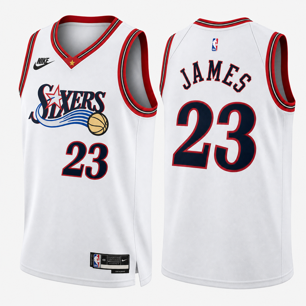 Philadelphia 76ers 2025/26 Hardwood Classics Dri-fit  Swingman Jersey