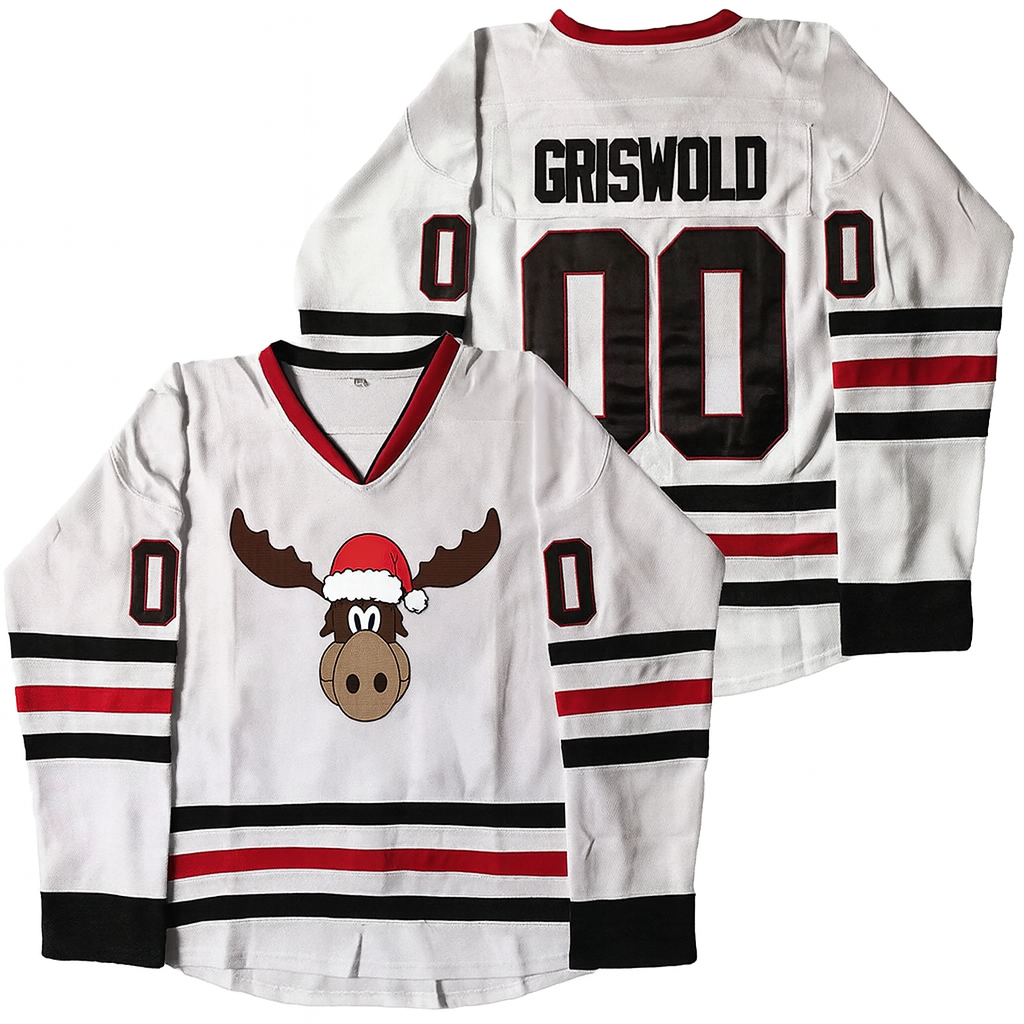 【Christmas Big Sale🔥】Christmas Style 'Griswold' Embroidered Hockey Jersey