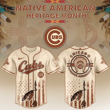 Chicago Cubs Native American Heritage Month Jersey