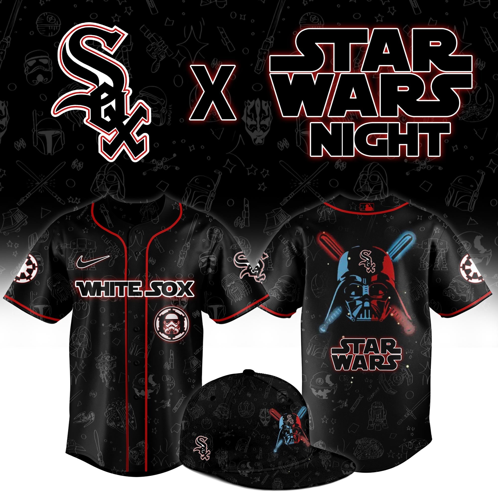 Chicago White Sox Star Wars Night Jersey