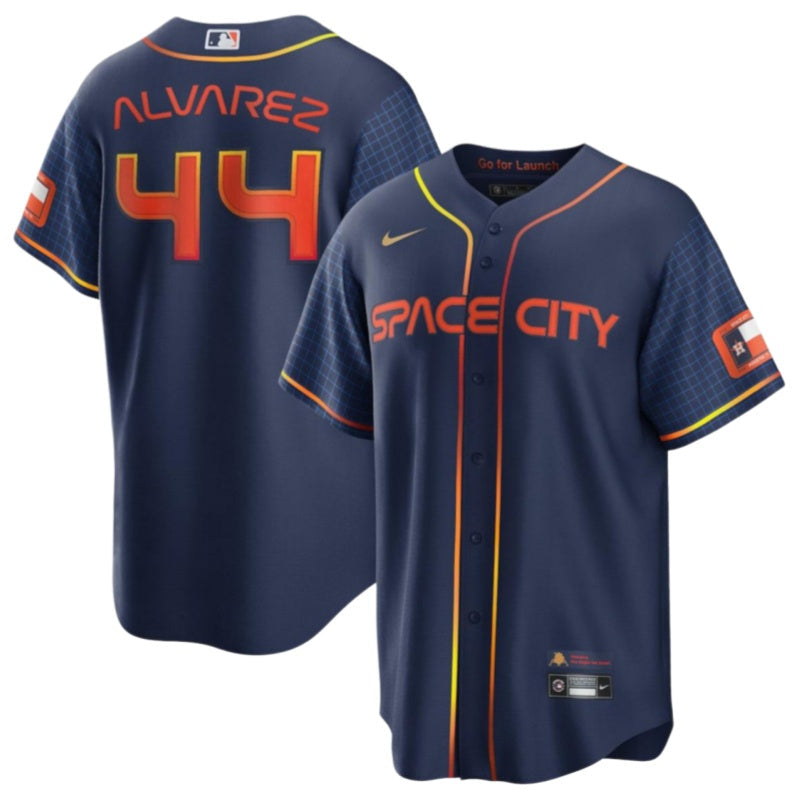 Men's #44 Yordan Alvarez Houston Astros  Baseball Jersey
