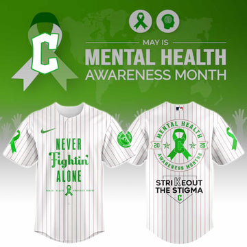 Cleveland Guardians Mental Health Awareness Week Jersey