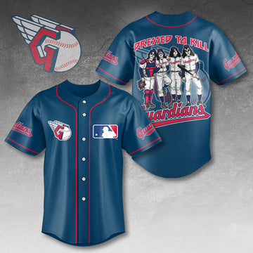 Cleveland Guardians x KISS Baseball Jersey