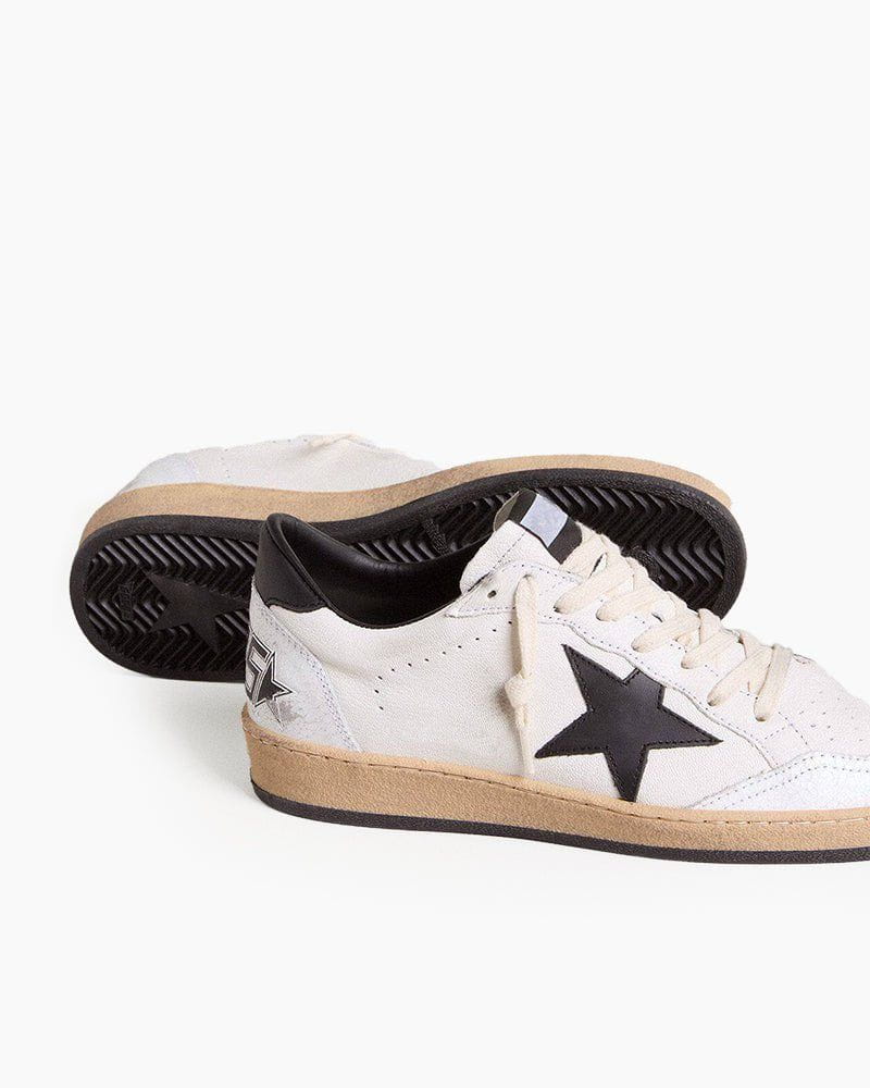 Classic Star White Nappa Leather Sneakers