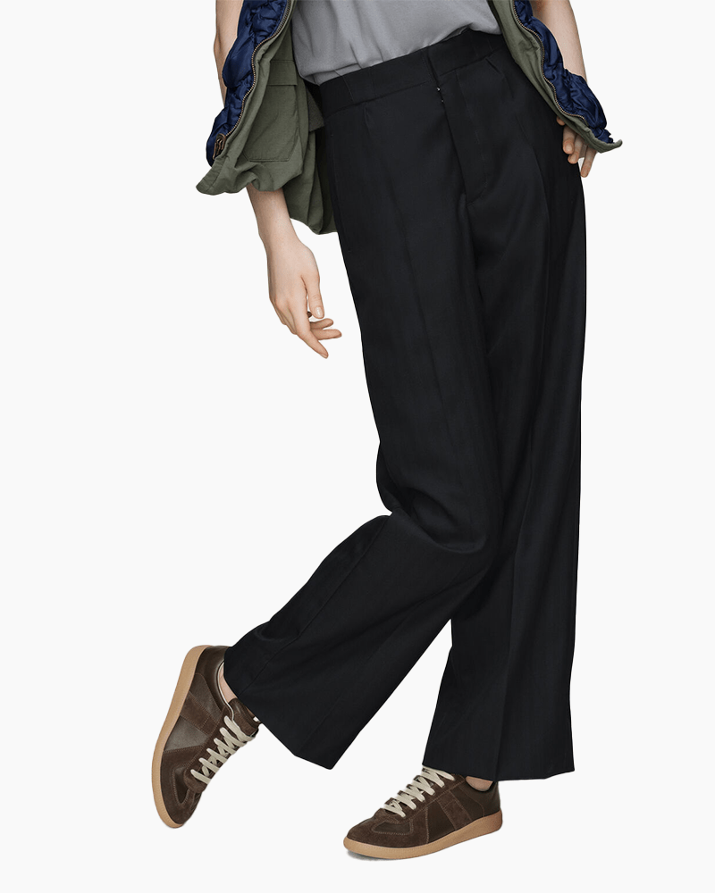 Urban Heritage Retro Leather Sneakers