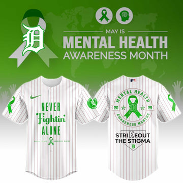 Detroit Tigers Mental Health Awareness Week Jersey