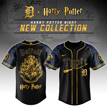 Detroit Tigers x Harry Potter Night Baseball Jersey