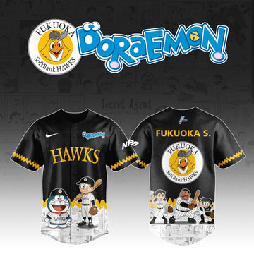 Fukuoka S. Hawks Doraemon Special Edition Jersey