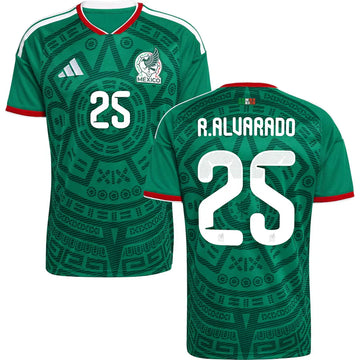 Men’s # 25 Roberto Alvarado Mexico 2026 World Cup Jersey