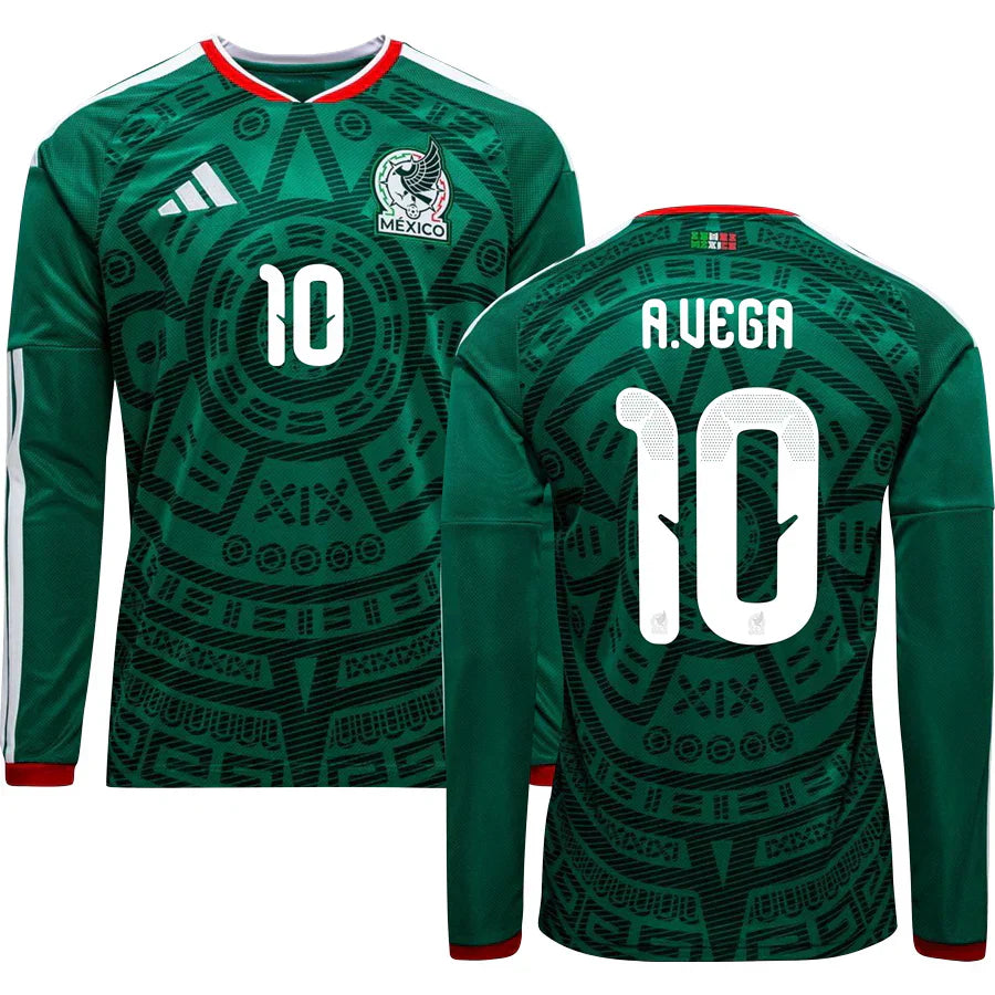 Men’s # 10 Alexis Vega Mexico 2026 World Cup Jersey