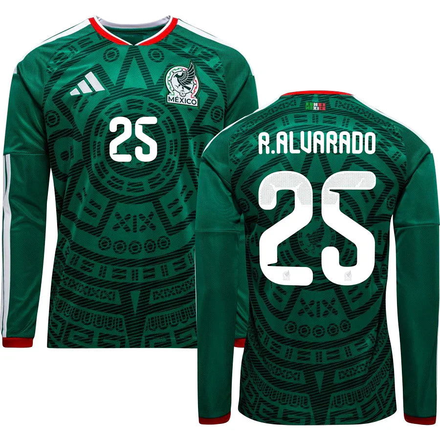 Men’s # 25 Roberto Alvarado Mexico 2026 World Cup Jersey