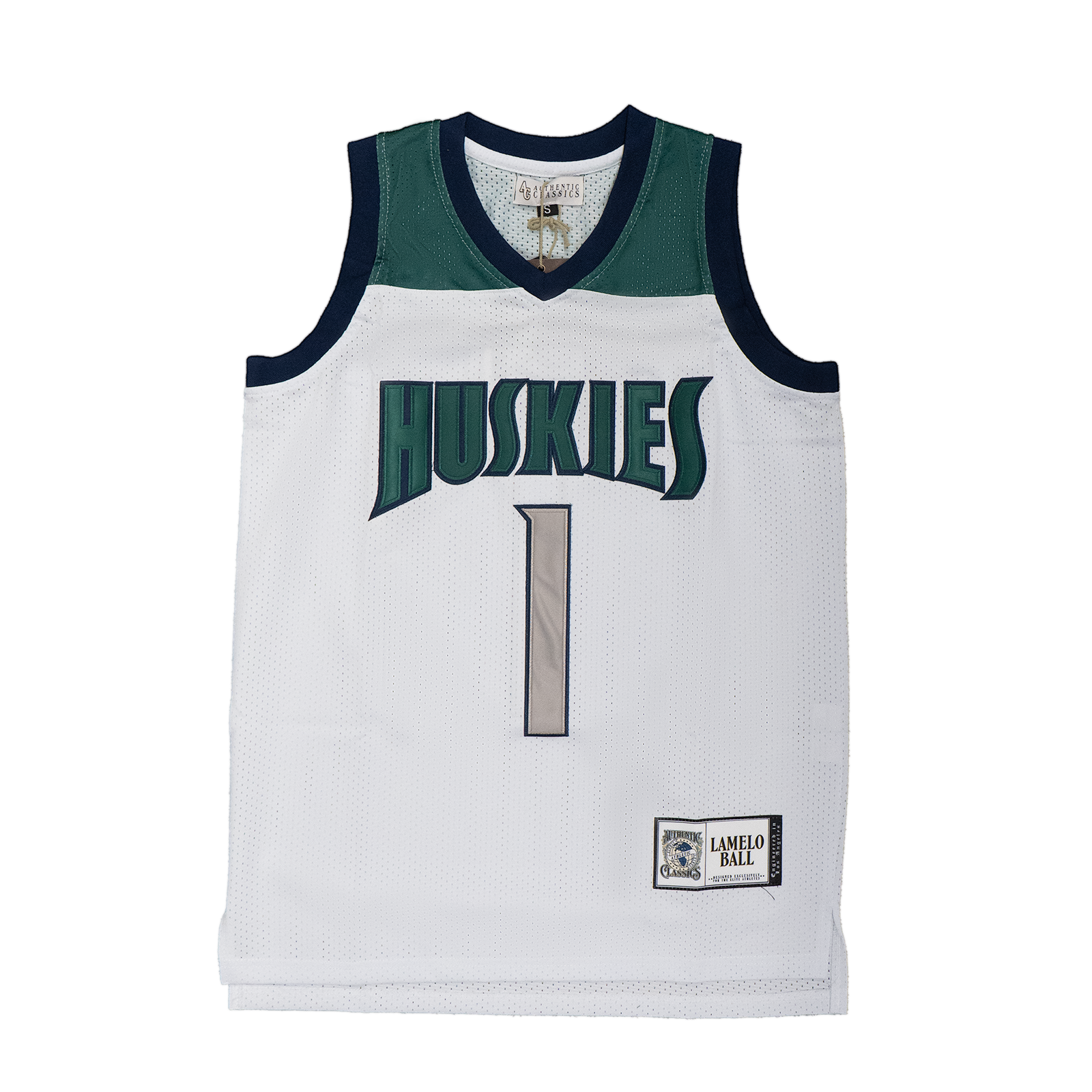 LAMELO BALL HIGH SCHOOL BASKETBALL HOME JERSEY (WHITE)