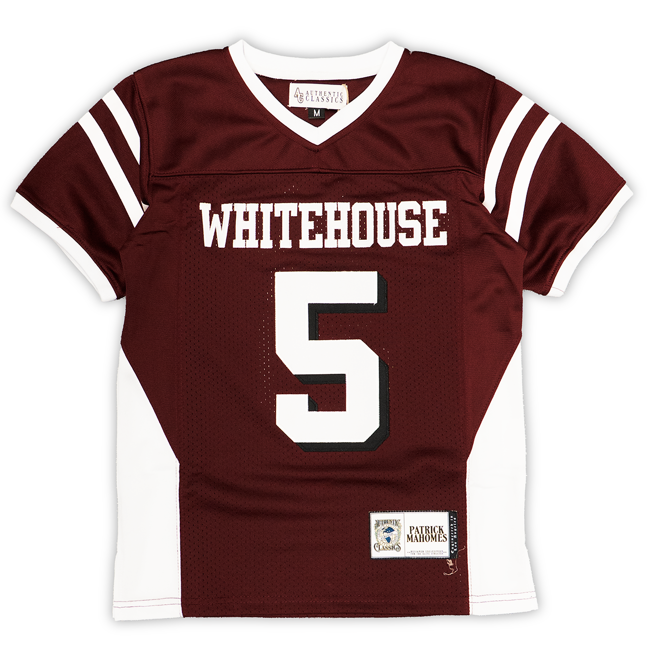 PATRICK MAHOMES WHITEHOUSE HIGH SCHOOL FOOTBALL JERSEY (RED)